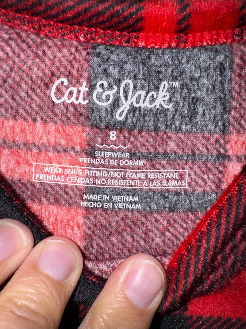 Cat & Jack classic plaid
